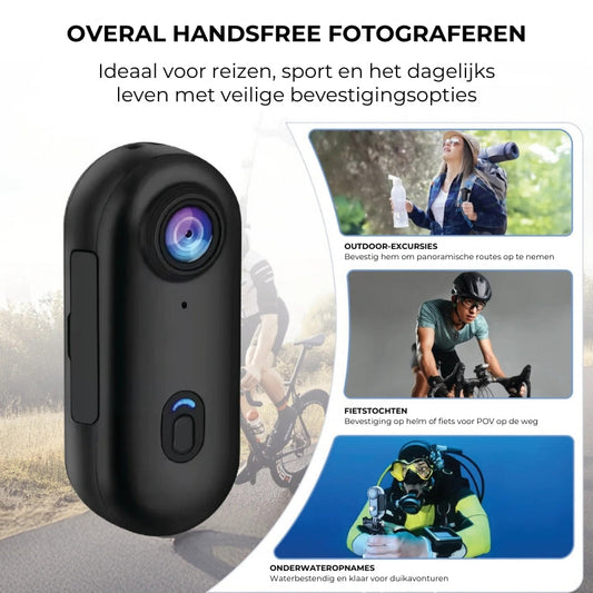 SpyCam PRO – Tragbare HD-Videokamera mit Bewegungserkennung