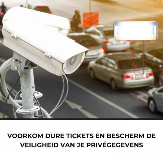 Reflektierendes Spray für Nummernschilder