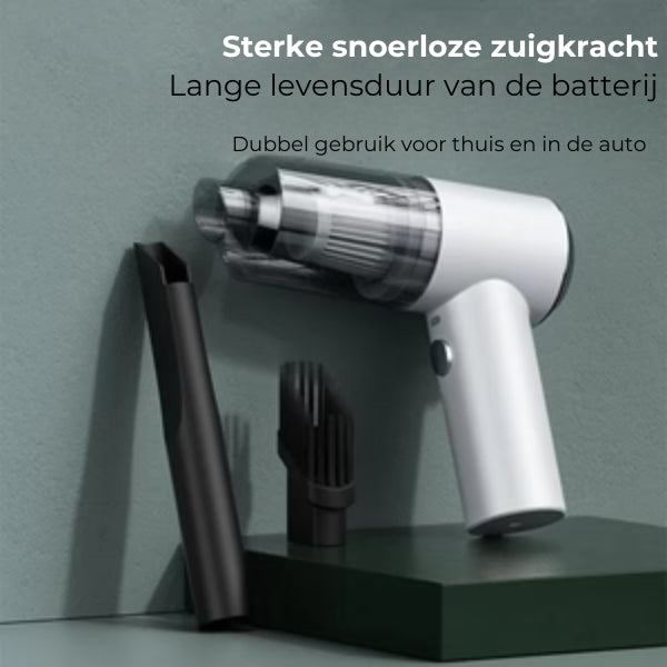 Mini snoerloze handstofzuiger