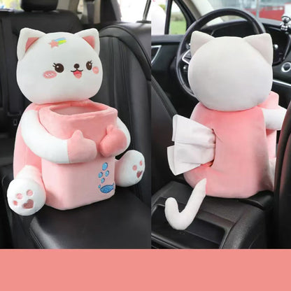 2-in-1 animierte Aufbewahrungsbox für die Autoarmlehne