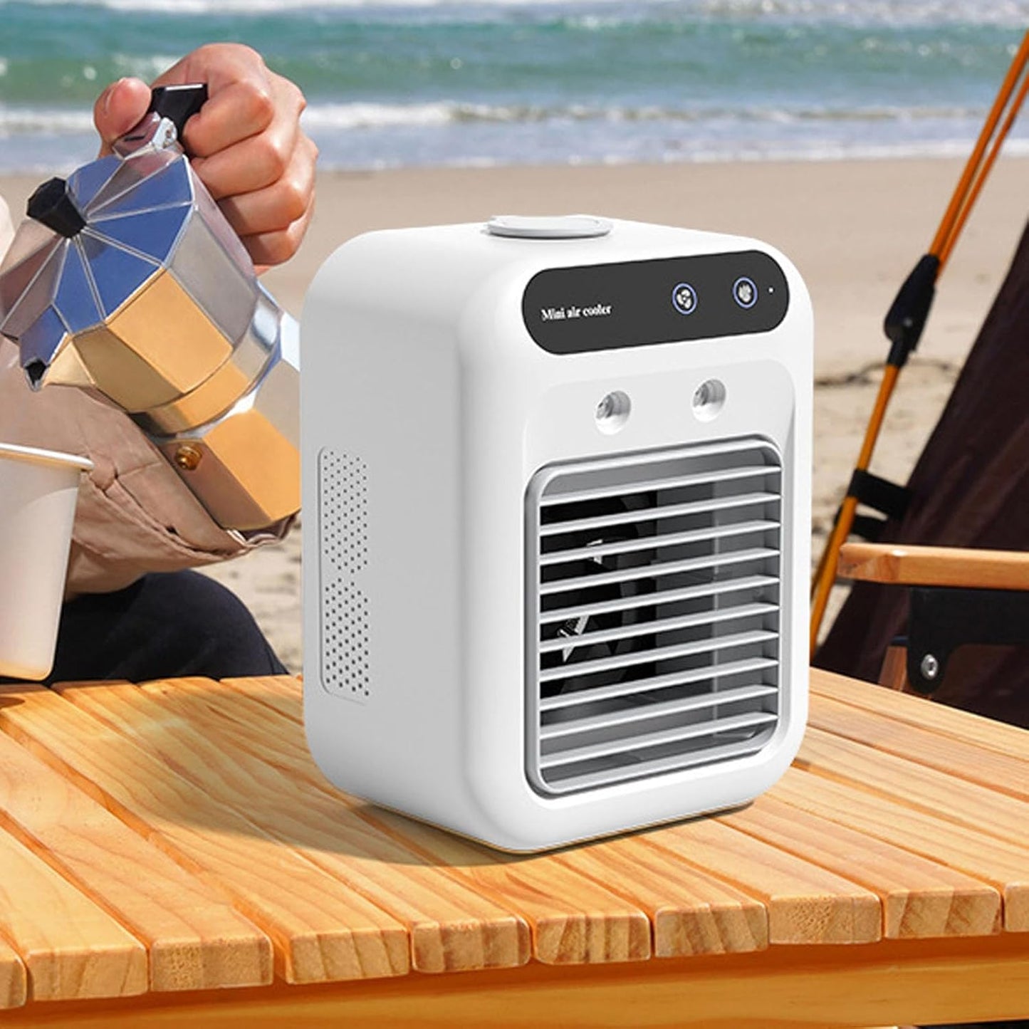 Portable 3-in-1 air conditioner – Fresh air wherever you are, without cables