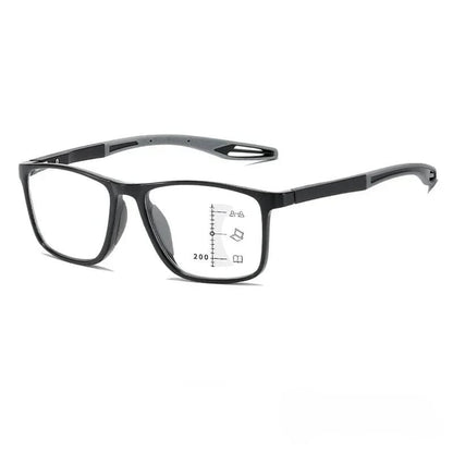 Vision-Sync Multifokal Alter Blumenbrille Sonnenbrille