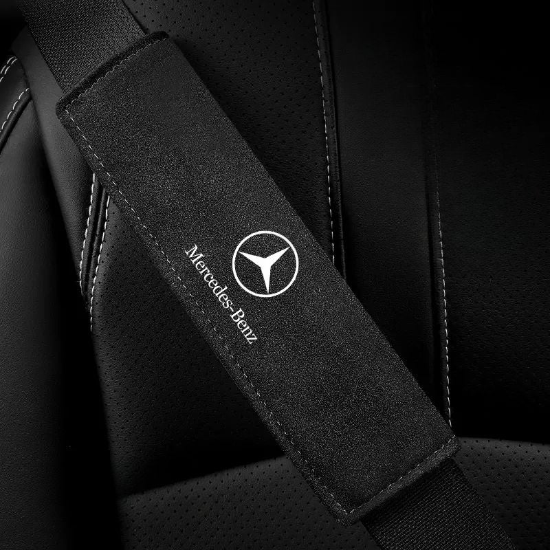 Luxuriöser Sicherheitsgurtbezug aus Wildleder (2 Stück)