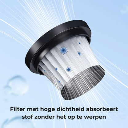 Schmaler Akku-Staubsauger fürs Auto