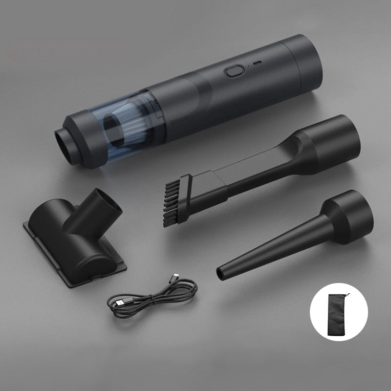 Schmaler Akku-Staubsauger fürs Auto