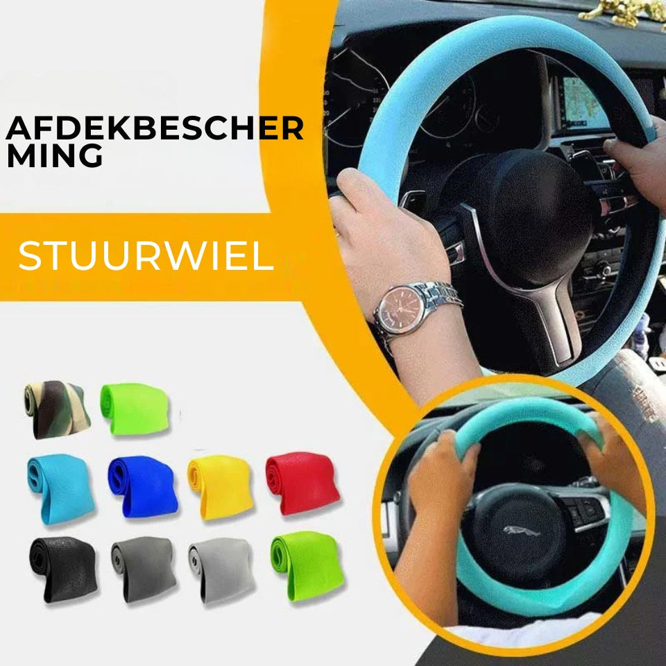 Auto-Silikon-Stuurwiel-Abdeckung
