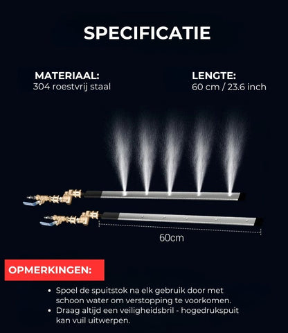 Effizientes Autoreinigungswerkzeug – Kühlerreinigung