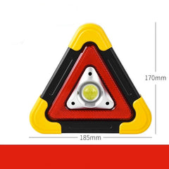WEIQUEEN LED Multifunktionale solarbetriebene Dreibein-Warnleuchte für Autos