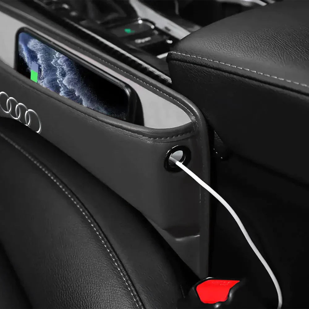 Autositz-Organizer aus Leder 