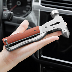 Multi-Functional Car Safety Hammer - Emergency Tool for Escape &amp; Protection