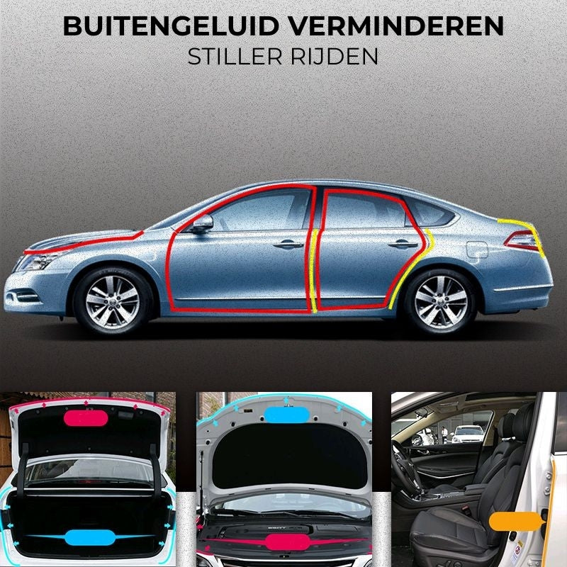 AutoSeal – Dichtungsstreifen voor Schalldämmung van Autotüren