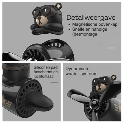 😎 Bierpilot-Lufterfrischer – Dynamischer Propeller