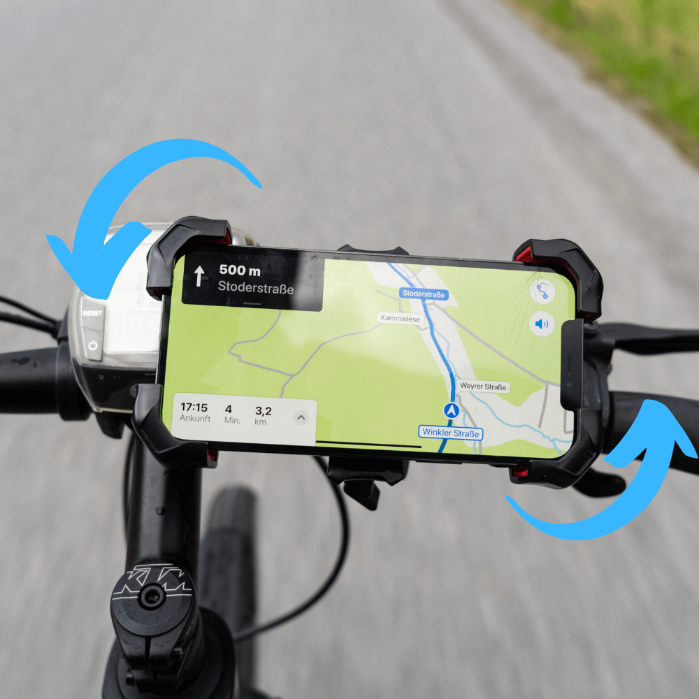 Fiets Telefoonhouder PRO – für alle Smartphones