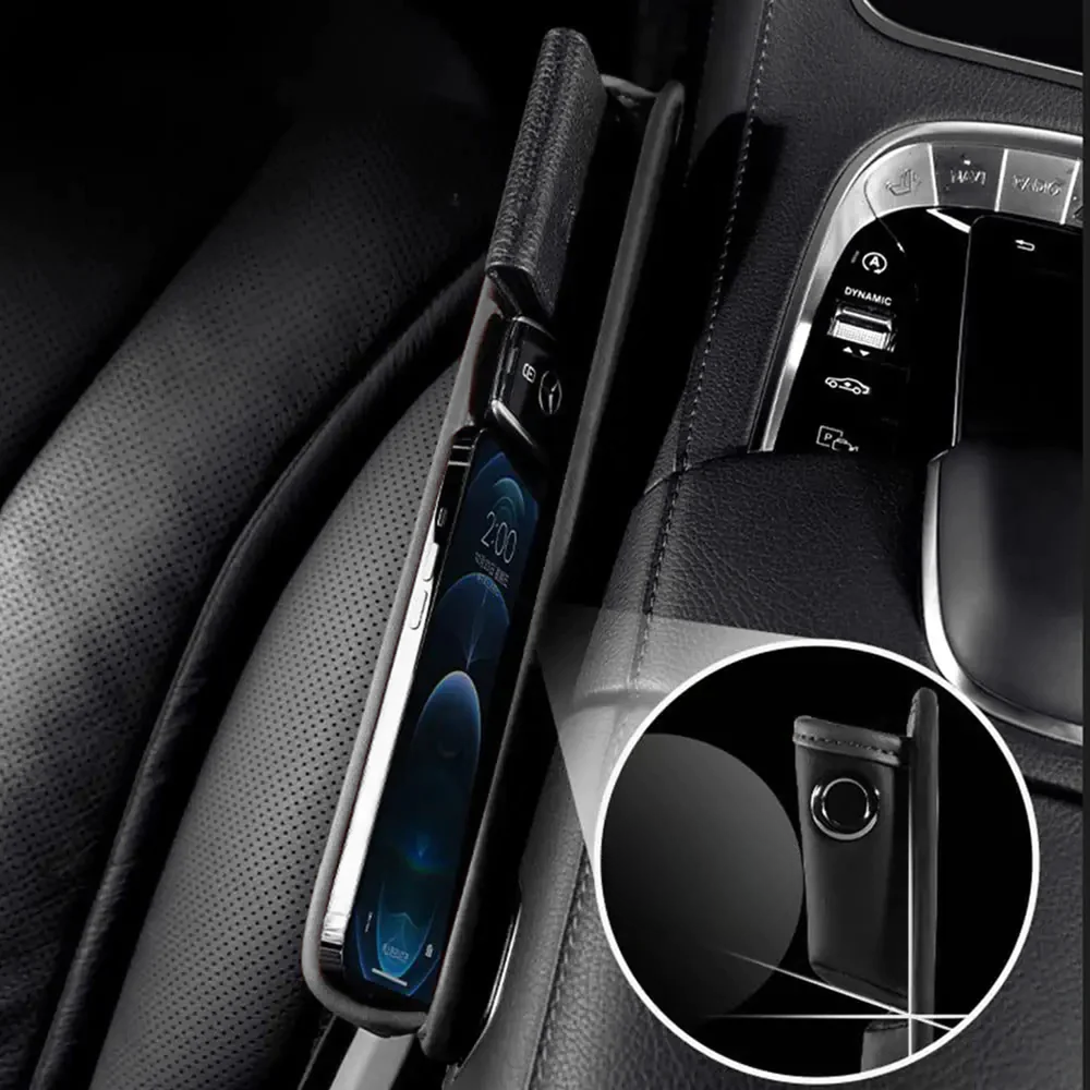 Autositz-Organizer aus Leder 