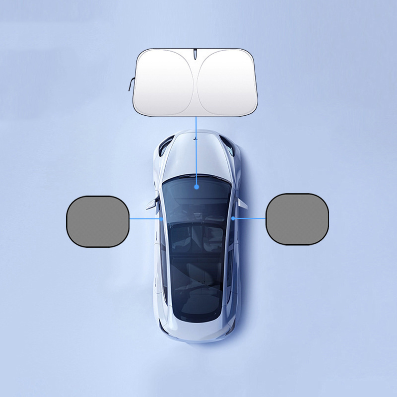 Faltbarer Sonnenschutz für Autos – Nanotechnologie blockiert UV-Strahlen und Blendung