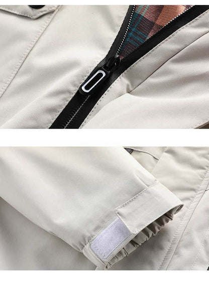 Windproof and Waterproof Winter Jacket for Men