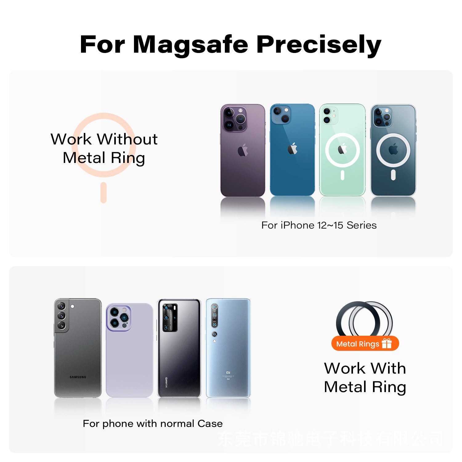 Flexibler, faltbarer Handyhalter – MagSafe-kompatibel