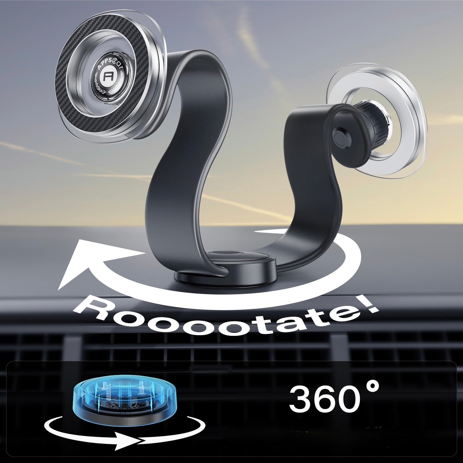 Flexibler, faltbarer Handyhalter – MagSafe-kompatibel