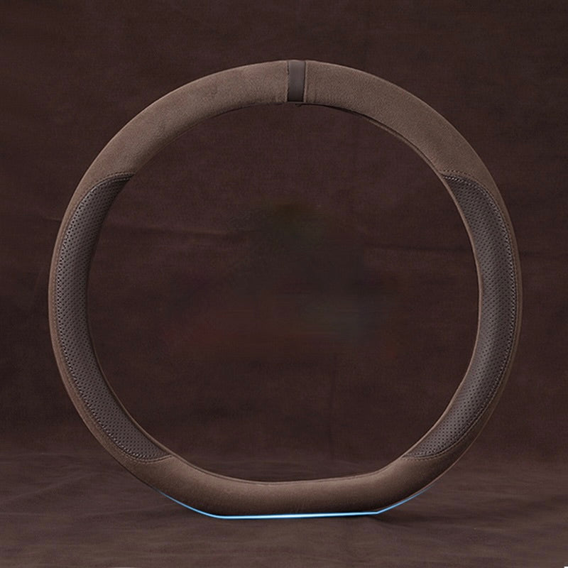 Hochwertiger Lenkradbezug aus Wildleder und Leder: Verbesserter Halt und mehr Komfort