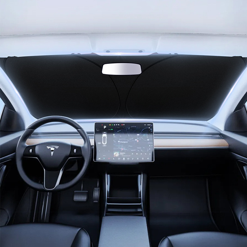 Faltbarer Sonnenschutz für Autos – Nanotechnologie blockiert UV-Strahlen und Blendung