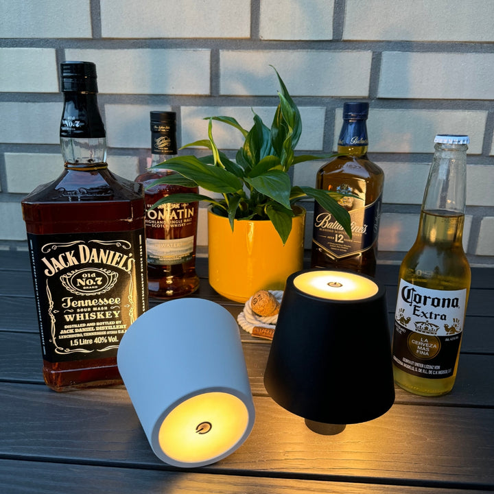 Marina Brillo Flaschenlampe