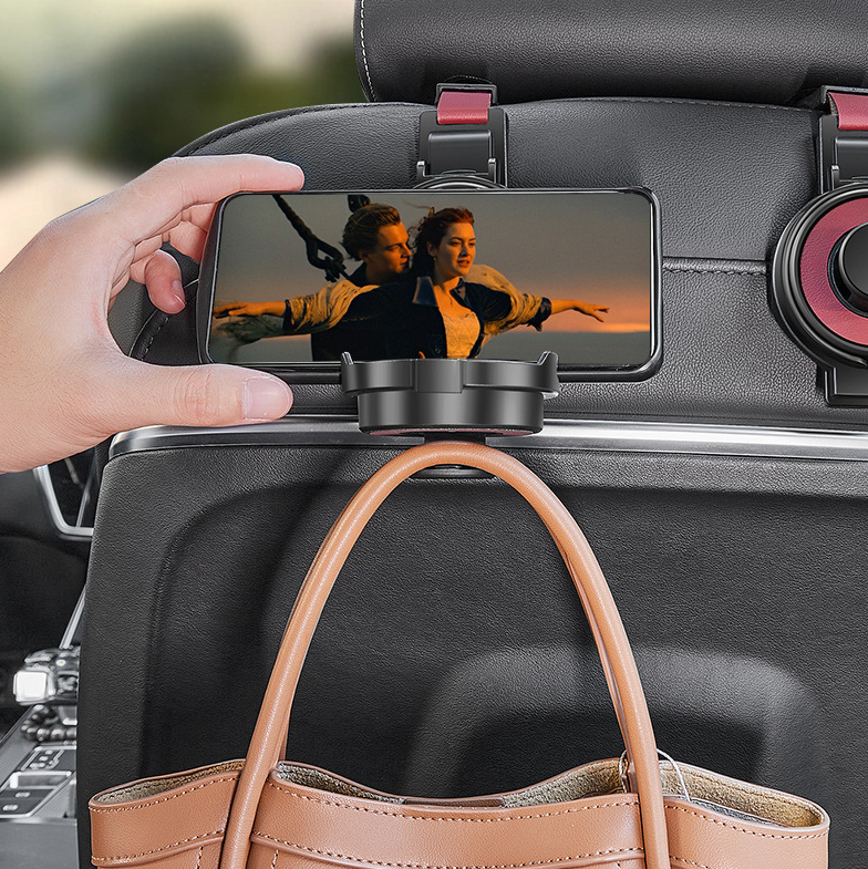 Multifunctional Car Hook - Cup Holder &amp; Heavy-Duty Support