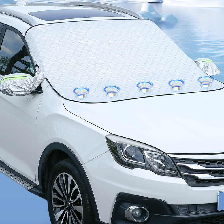 Schneeschutz für die Windschutzscheibe – Verdickt &amp; mit magnetischer Befestigung