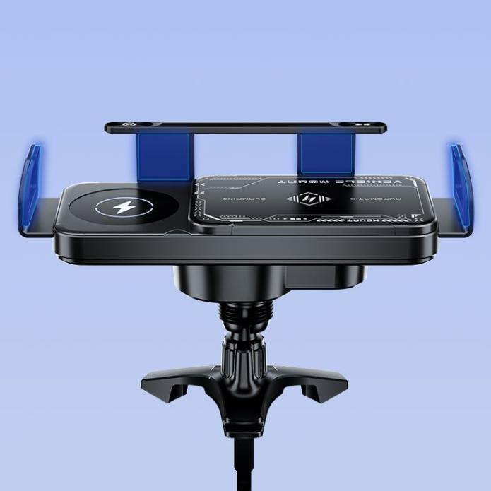 TechNova Car Mount Electric Stand – Wireless Charging Compatible