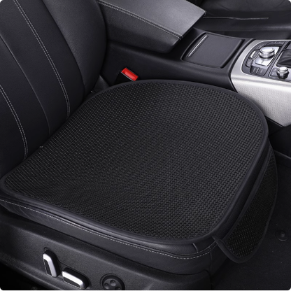 BreezeCore Seiden-Sitzkissen – Atmungsaktiver Komfort &amp; Aufbewahrungstasche 