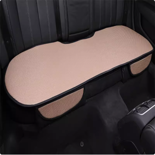 BreezeCore Seiden-Sitzkissen – Atmungsaktiver Komfort &amp; Aufbewahrungstasche 