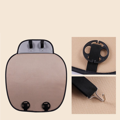 BreezeCore Seiden-Sitzkissen – Atmungsaktiver Komfort &amp; Aufbewahrungstasche 