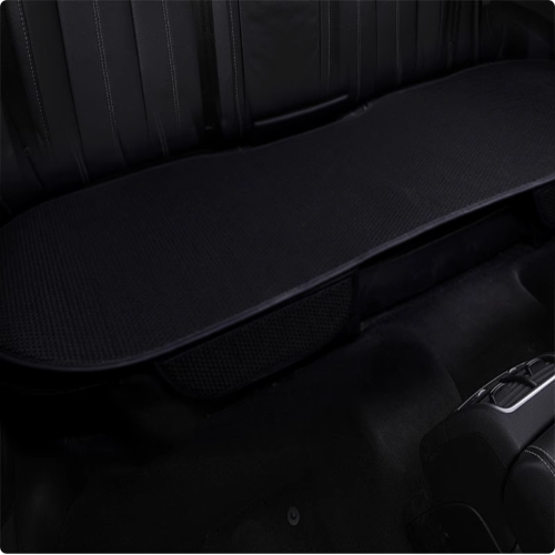 BreezeCore Seiden-Sitzkissen – Atmungsaktiver Komfort &amp; Aufbewahrungstasche 