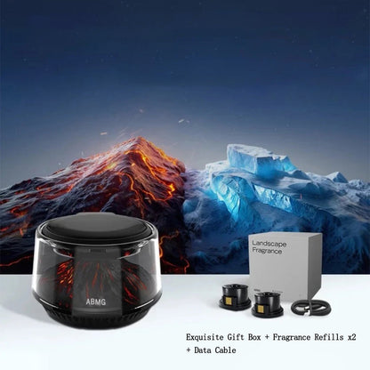 Auto-Lufterfrischer mit Vulkan- und Gletscherduft