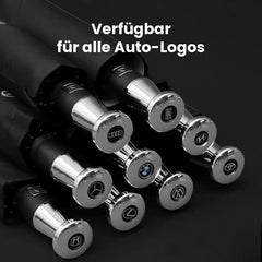 Faltbarer Regenschirm mit Auto-Logo