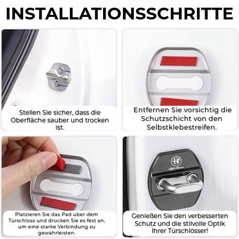 Luxus-Autotür-Schutzpads | 4 Stück 