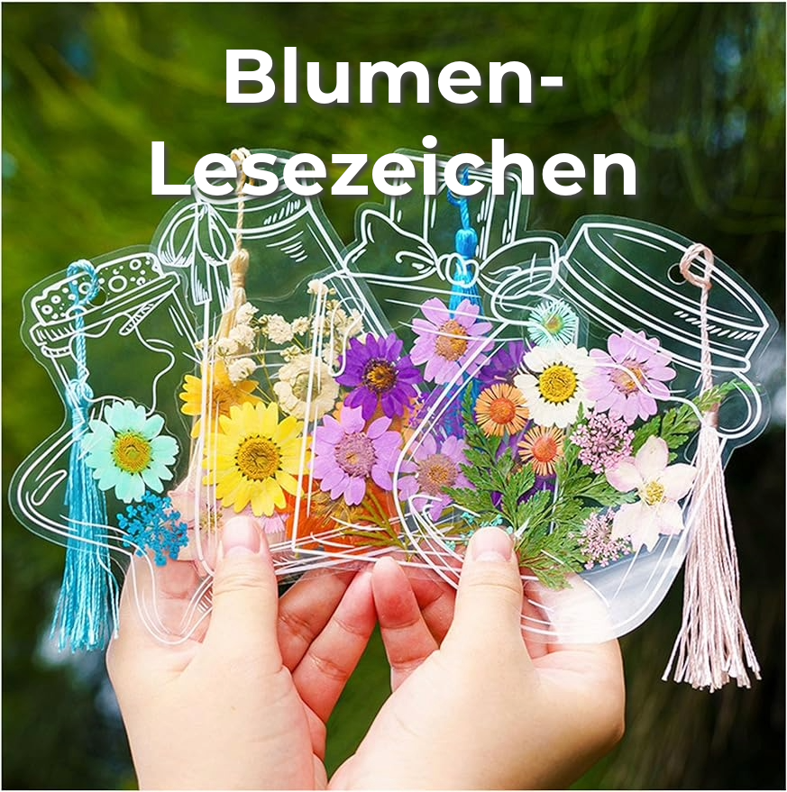 Blumen-Leserzeichen