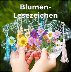 Blumen-Leserzeichen