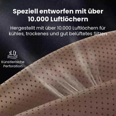 Autositzbezug aus Leder mit Logo