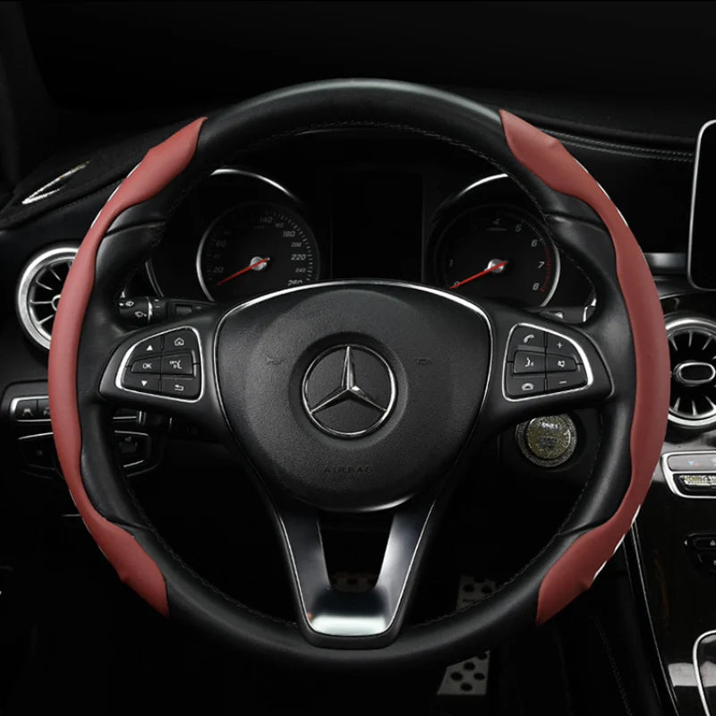 Lenkradbezug aus Leder 