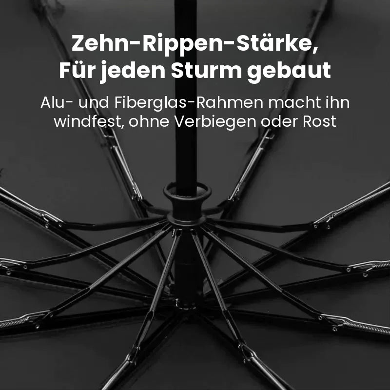 Faltbarer Regenschirm mit Auto-Logo