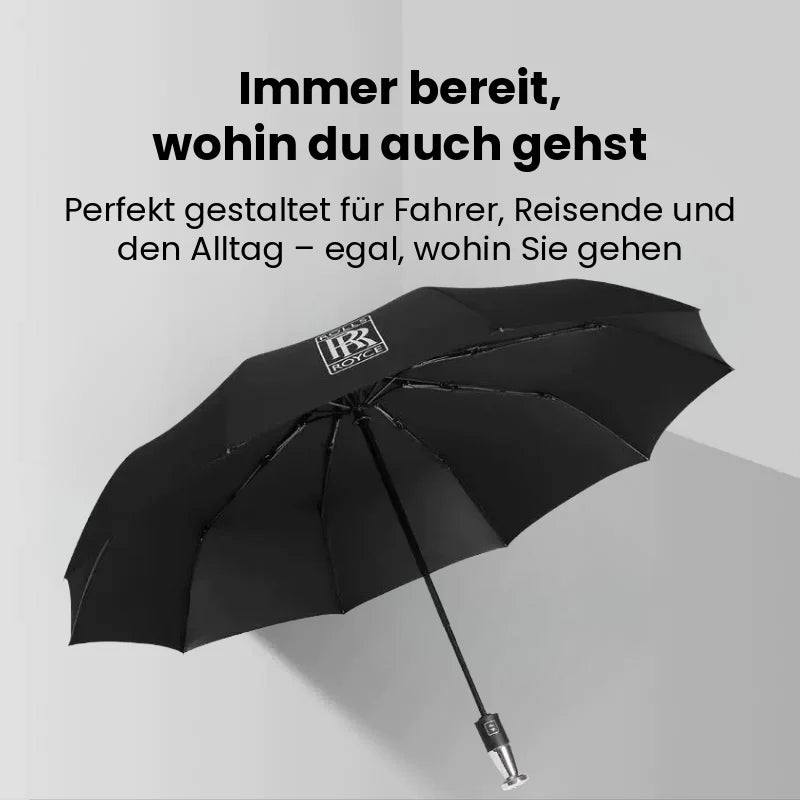 Faltbarer Regenschirm mit Auto-Logo