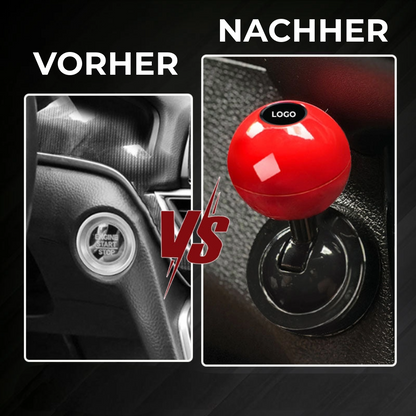 Automatischer Startknopf des Fahrzeugs