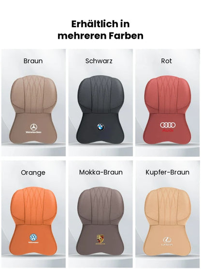 Auto-Kopfstützen- & Lendenkissen-Set