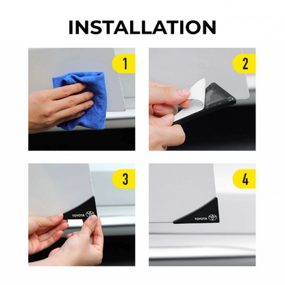 Silikon-Autotürschutz-4 Stück 