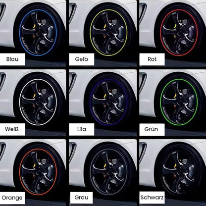 Universeller Auto-Felgenschutzstreifen