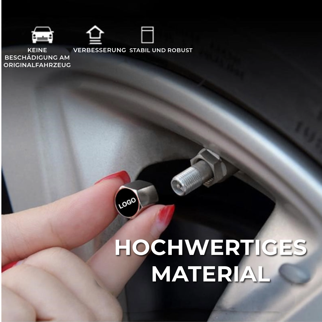 Metallventilkappe voor Kraftfahrzeuge 