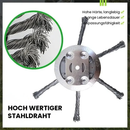 Grastrimmerkopf aus Stahldraht