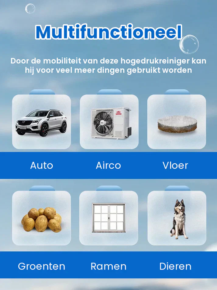 Tragbarer Hochdruckreiniger 