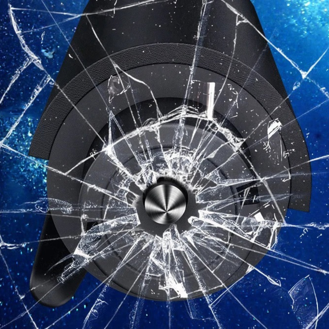 SafetyHammer - Glasbreker in Gordelsnijder