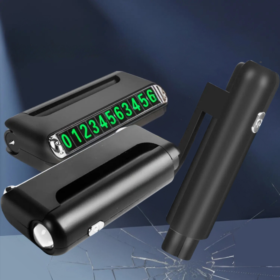 SafetyHammer - Glasbreker in Gordelsnijder